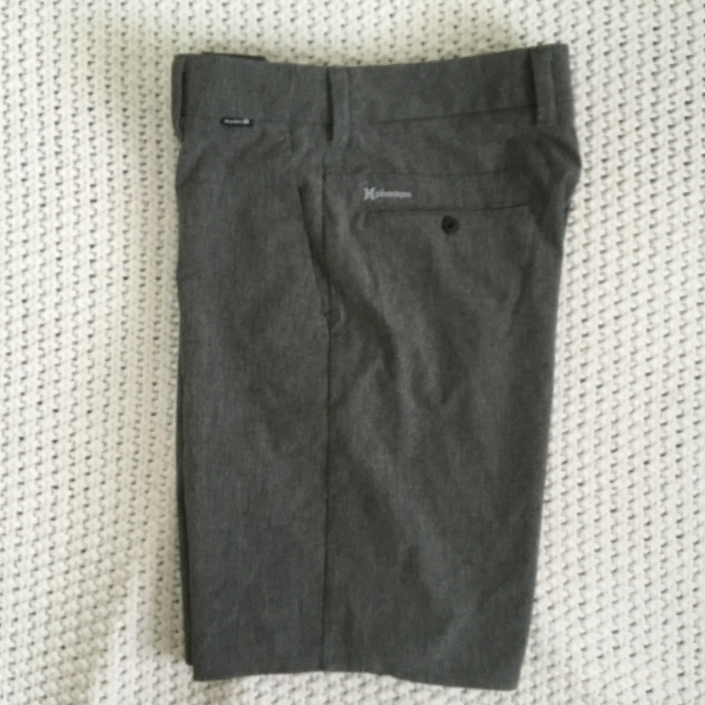 HURLEY GRAY QUICK DRY SHORTS WITH POCKETS, SIZE BOY 25